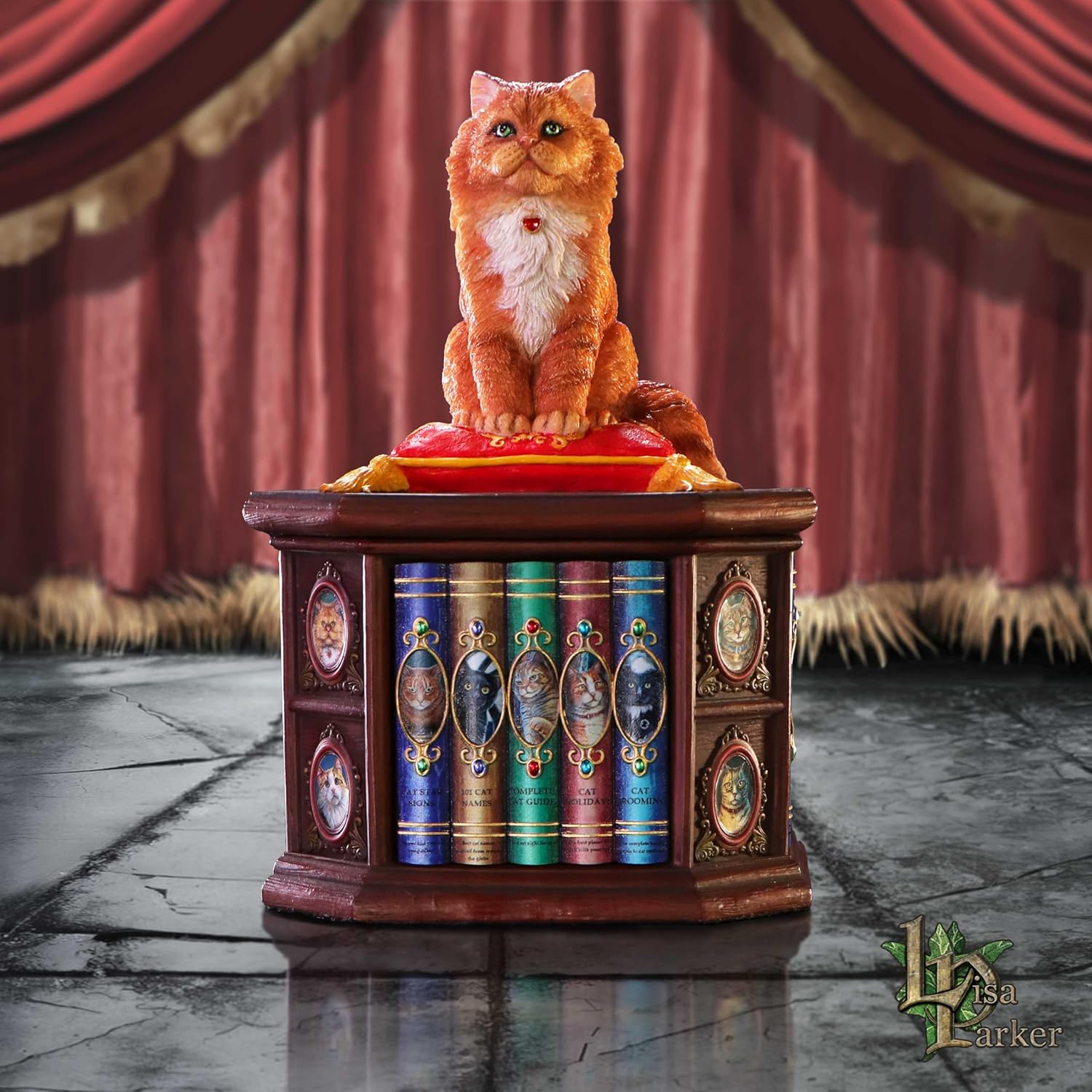 Nemesis Now Mad About Cats Box, Lisa Parker