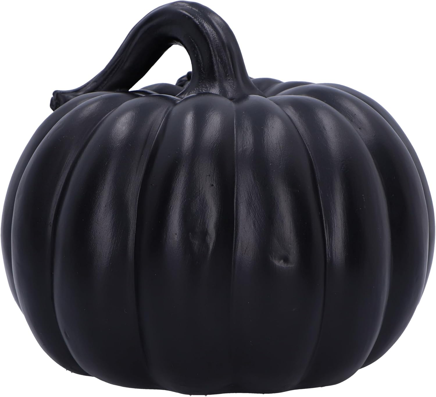 Nemesis Now Baroque Harvest Pumpkin Skull 16.7cm, Resin, Black Pumpkin and Gold Skull Ornament, Halloween Décor, Baroque Design, Reusable Pumpkin, Cast in the Finest Resin, Expertly Hand-Painted