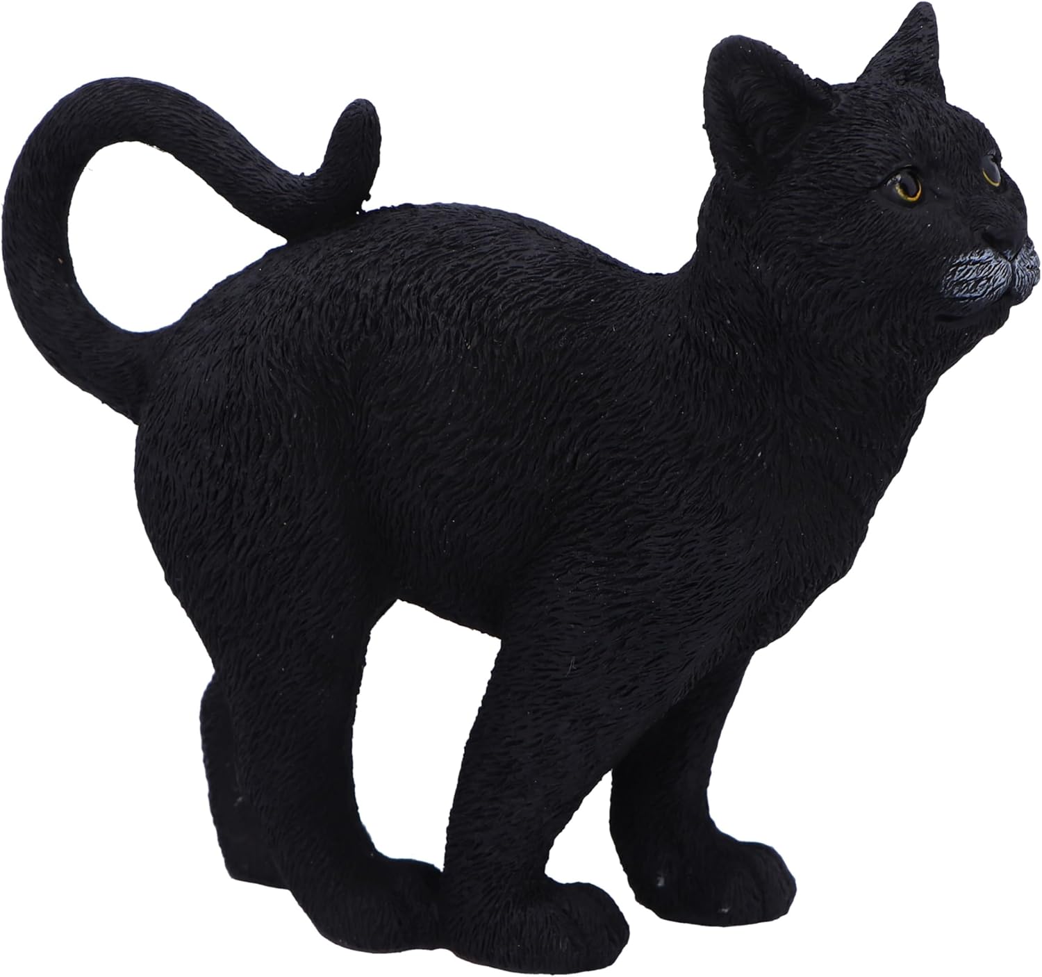 Nemesis Now Moonlight Watcher 15cm, Resin, Black, Cat Figure, Black Cat Ornament, Collectable Cat Giftware, Cast in the Finest Resin, Expertly Hand-Painted