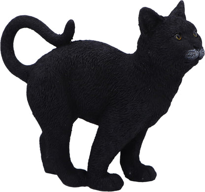 Nemesis Now Moonlight Watcher 15cm, Resin, Black, Cat Figure, Black Cat Ornament, Collectable Cat Giftware, Cast in the Finest Resin, Expertly Hand-Painted