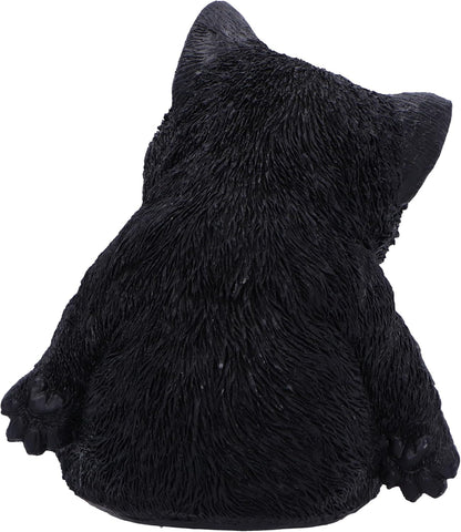 Nemesis Now Daydream 13cm, Resin, Black, Cat Figure, Black Cat Ornament, Collectable Cat Giftware, Cast in the Finest Resin, Expertly Hand-Painted
