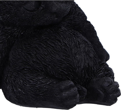 Nemesis Now Daydream 13cm, Resin, Black, Cat Figure, Black Cat Ornament, Collectable Cat Giftware, Cast in the Finest Resin, Expertly Hand-Painted