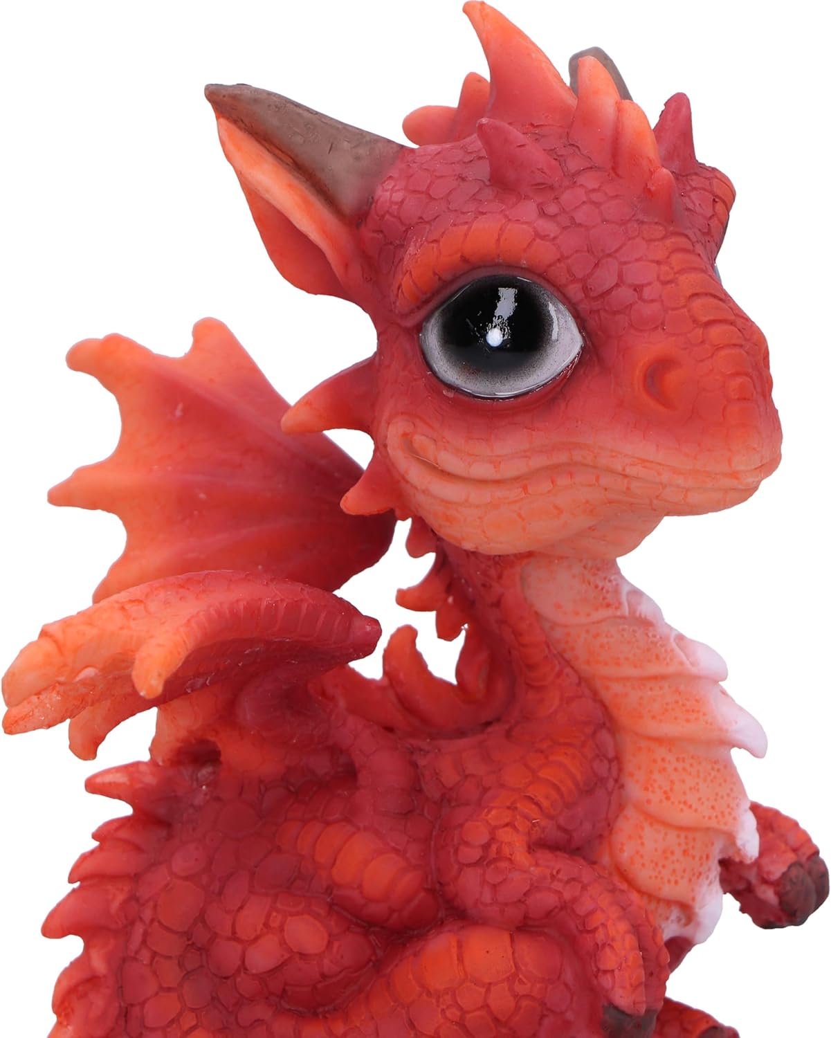 Nemesis Now Fire Dragonling Figurine 12cm, Resin, Red, Baby Dragon Figure, Red Dragonling Figurine, Collectable Dragon Giftware, Cast in the Finest Resin, Expertly Hand-Painted