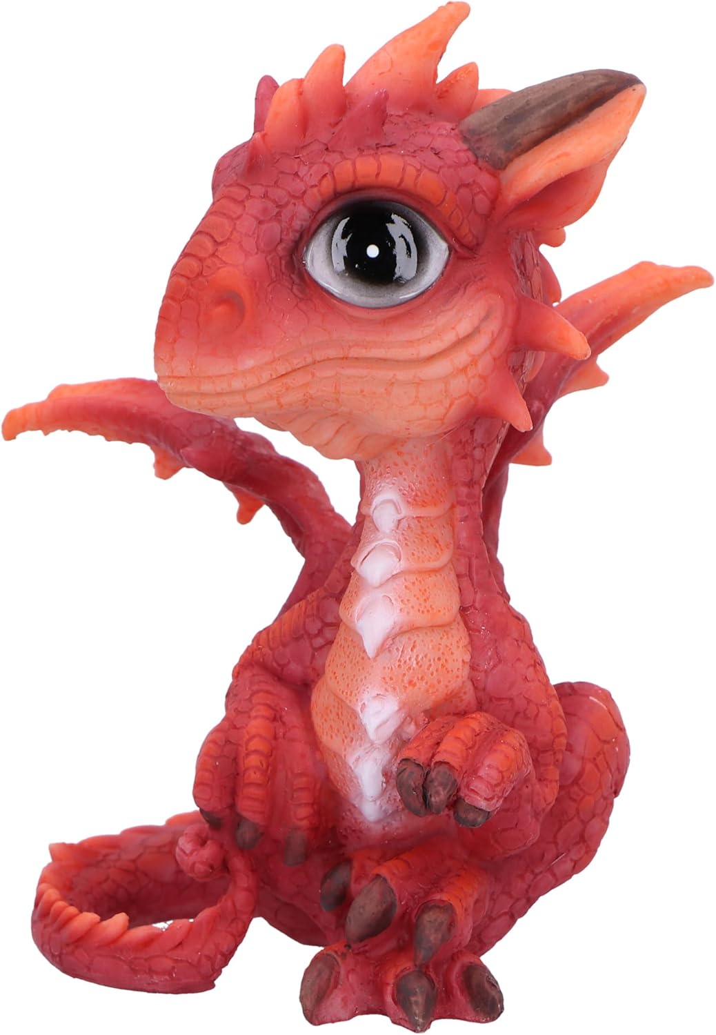 Nemesis Now Fire Dragonling Figurine 12cm, Resin, Red, Baby Dragon Figure, Red Dragonling Figurine, Collectable Dragon Giftware, Cast in the Finest Resin, Expertly Hand-Painted