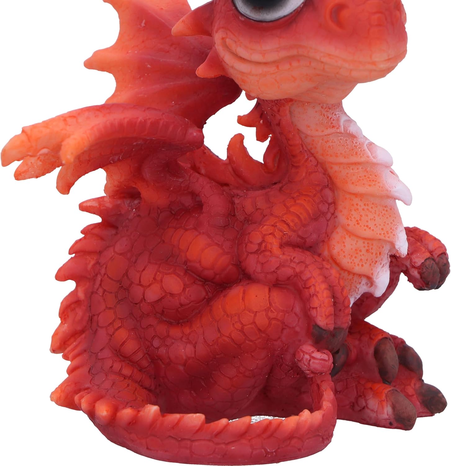 Nemesis Now Fire Dragonling Figurine 12cm, Resin, Red, Baby Dragon Figure, Red Dragonling Figurine, Collectable Dragon Giftware, Cast in the Finest Resin, Expertly Hand-Painted