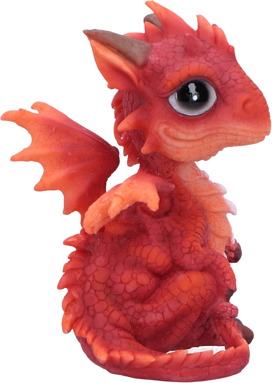 Nemesis Now Fire Dragonling Figurine 12cm, Resin, Red, Baby Dragon Figure, Red Dragonling Figurine, Collectable Dragon Giftware, Cast in the Finest Resin, Expertly Hand-Painted