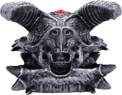 Nemesis Now Tribal Flame 21.5cm, Resin, Silver, Dragon Figure, Silver Dragon Ornament, Collectable Dragon Giftware, Cast in the Finest Resin, Expertly Hand-Painted