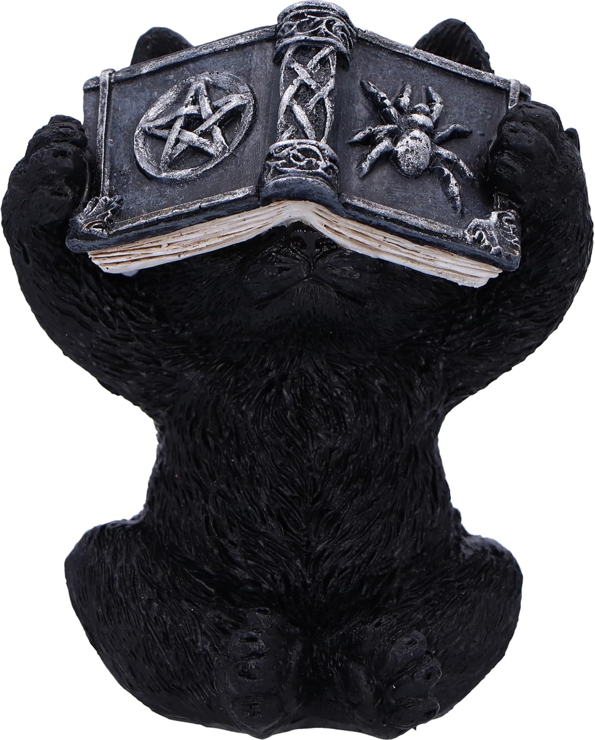 Nemesis Now Three Wise Spell Cats 8.5cm, Resin, Black, Three Wise Kitten Figurines, Occult Kittens Figurine Trio Set, Cat Merchandise, Cast in the Finest Resin, Expertly Hand-Painted