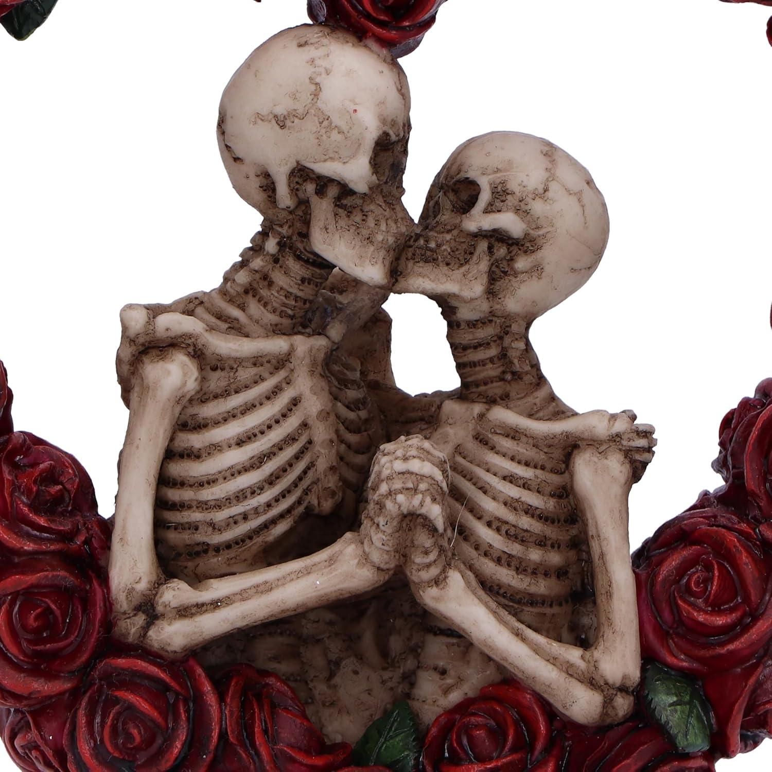 Nemesis Now To Have and To Hold 13cm, Resin, Red, Skeletons Figure, Red Skeletons Ornament, Collectable Skeletons Giftware, Cast in the Finest Resin, Expertly Hand-Painted