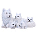 Nemesis Now Pups Protection Figurine 20.5cm, Resin, White, Wolf Babies and Mother Figure, White Wolf Mother Family Ornament, Collectable Wolf Giftware, Cast in the Finest Resin, Expertly Hand-Painted
