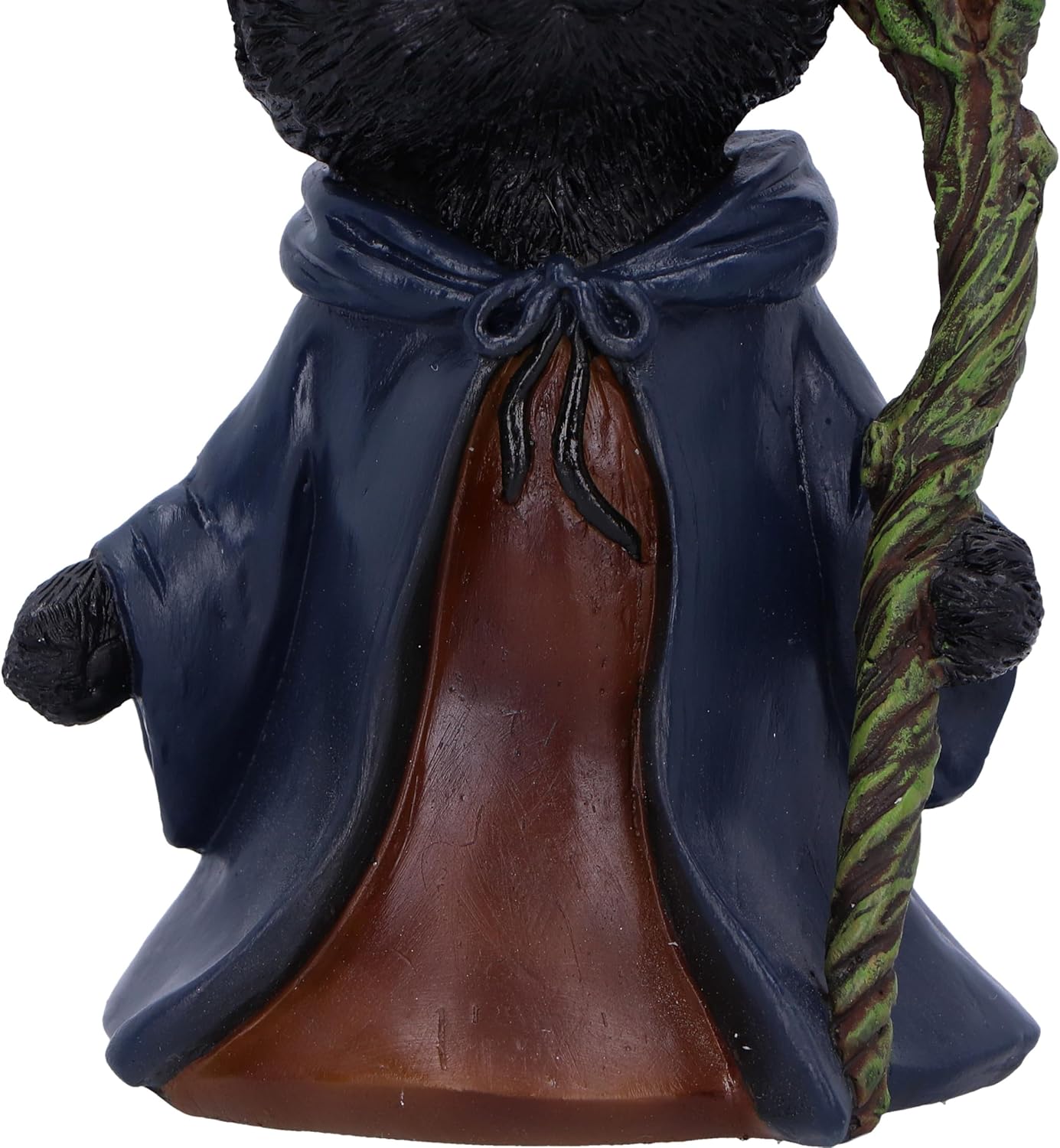 Nemesis Now Whiskered Wizard 14cm, Resin, Black, Cat Figure, Black Cat Ornament, Collectable Cat Giftware, Cast in the Finest Resin, Expertly Hand-Painted
