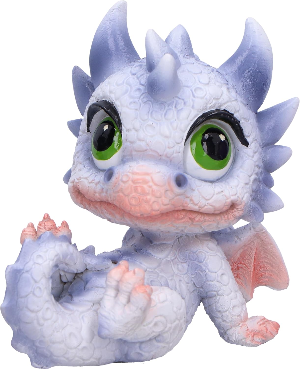 Nemesis Now Little Hordlings (Set of 3) 7cm, Resin, Black/White/Purple, 3 Baby Dragon Figures, Adorable Dragonling Figures, Collectable Dragon Giftware, Cast in the Finest Resin, Expertly Hand-Painted