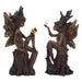 Nemesis Now Woodland Beauty (set of 2) Figurines 15.5cm, Resin, Brown, Two Tree Fairies Figures, Two Fairies Ornaments, Collectable Fairies Giftware, Cast in the Finest Resin, Expertly Hand-Painted