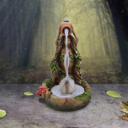 Forest Maiden Tree Backflow Incense Burner 12.5Cm