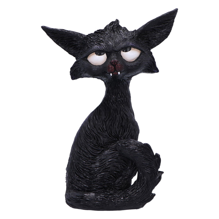 Nemesis Now Kit 21cm, Resin, Black, Whimsical Cat Figure, Silly Black Cat Ornament, Collectable Cat Giftware, Cast in the Finest Resin, Expertly Hand-Painted