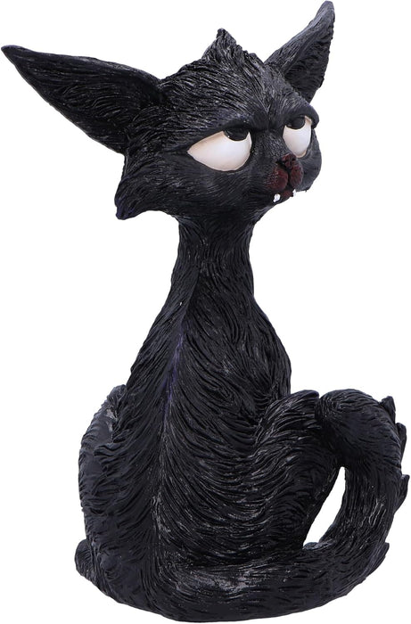 Nemesis Now Kit 21cm, Resin, Black, Whimsical Cat Figure, Silly Black Cat Ornament, Collectable Cat Giftware, Cast in the Finest Resin, Expertly Hand-Painted