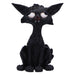 Nemesis Now Kat Figurine 20cm, Resin, Black, Whimsical Cat Figure, Silly Black Cat Ornament, Collectable Cat Giftware, Cast in the Finest Resin, Expertly Hand-Painted