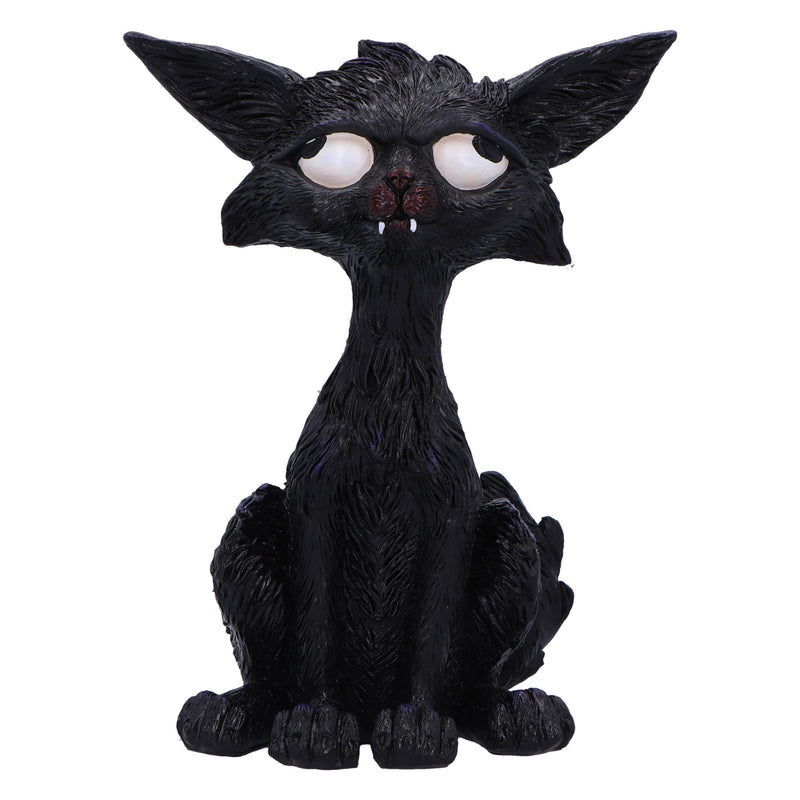 Nemesis Now Kat Figurine 20cm, Resin, Black, Whimsical Cat Figure, Silly Black Cat Ornament, Collectable Cat Giftware, Cast in the Finest Resin, Expertly Hand-Painted