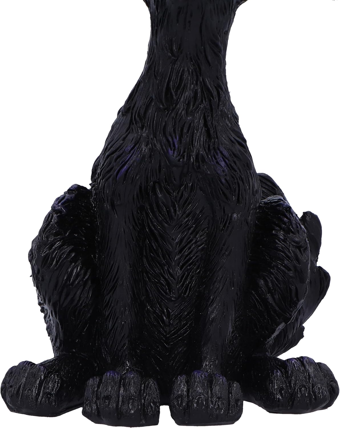 Nemesis Now Kat Figurine 20cm, Resin, Black, Whimsical Cat Figure, Silly Black Cat Ornament, Collectable Cat Giftware, Cast in the Finest Resin, Expertly Hand-Painted