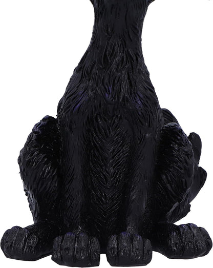 Nemesis Now Kat Figurine 20cm, Resin, Black, Whimsical Cat Figure, Silly Black Cat Ornament, Collectable Cat Giftware, Cast in the Finest Resin, Expertly Hand-Painted