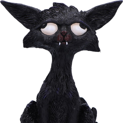 Nemesis Now Kat Figurine 20cm, Resin, Black, Whimsical Cat Figure, Silly Black Cat Ornament, Collectable Cat Giftware, Cast in the Finest Resin, Expertly Hand-Painted