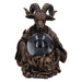 Nemesis Now Orbuculum of the Baphomet Illuminating Orb Figurine 16cm, Resin, Bronze, Baphomet Pentagram Ball, Baphomet & Orb Ornament, Cast in the Finest Resin, Finished in Bronze