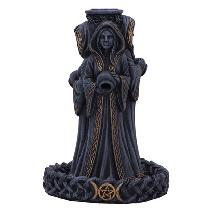 Triple Moon Goddess Backflow Incense Burner 15.5Cm