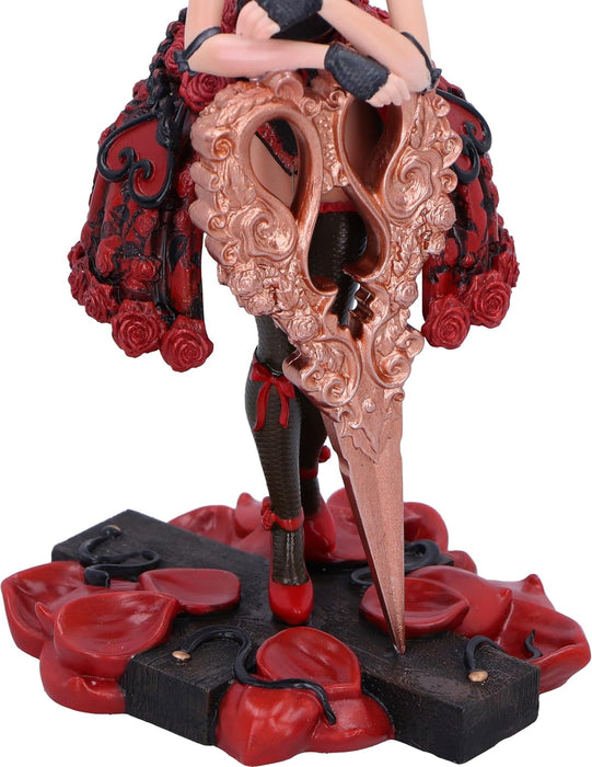 Nemesis Now Marionette Figurine 18.5cm, Resin, Marionette Scissors Burlesque Doll Figurine, Classy Gothic Doll Ornament, Exclusive Original Design, Cast in the Finest Resin, Expertly Hand-Painted