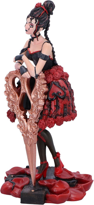 Nemesis Now Marionette Figurine 18.5cm, Resin, Marionette Scissors Burlesque Doll Figurine, Classy Gothic Doll Ornament, Exclusive Original Design, Cast in the Finest Resin, Expertly Hand-Painted