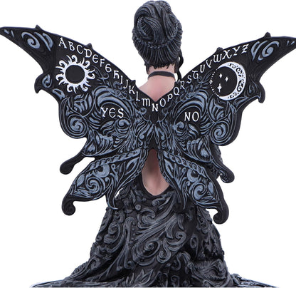 Nemesis Now Spirit Board Fairy Figurine 15cm, Resin, Black, Fairy Twist on Classic Spirit Board Design, Gothic Alternative Fairy Gift, Cast in the Finest Resin, Expertly Hand-Painted