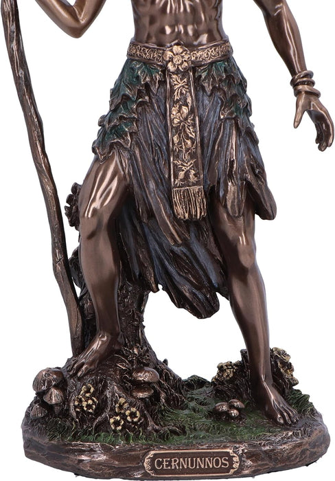 Nemesis Now Cernunnos The Horned God Figurine 26cm, Resin, Bronze, Greek God with Antlers, Greek God of the Forest, Mythology Décor, Cast in the Finest Resin, Expertly Hand-Painted