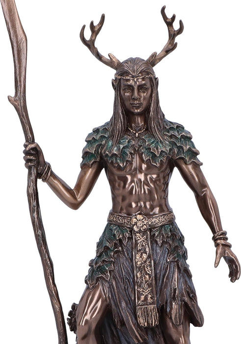 Nemesis Now Cernunnos The Horned God Figurine 26cm, Resin, Bronze, Greek God with Antlers, Greek God of the Forest, Mythology Décor, Cast in the Finest Resin, Expertly Hand-Painted
