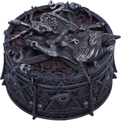 Nemesis Now Hoard of the Baphomet Figurine, Resin, Black, Cast in the Finest Resin, Expertly Hand-Painted
