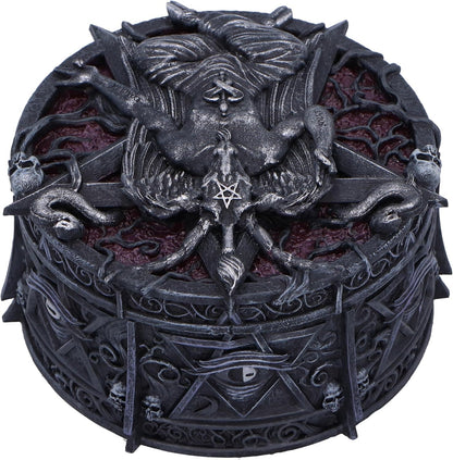 Nemesis Now Hoard of the Baphomet Figurine, Resin, Black, Cast in the Finest Resin, Expertly Hand-Painted