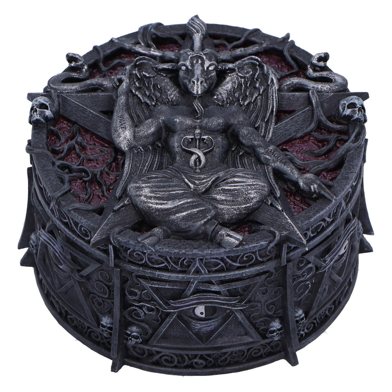 Nemesis Now Hoard of the Baphomet Figurine, Resin, Black, Cast in the Finest Resin, Expertly Hand-Painted