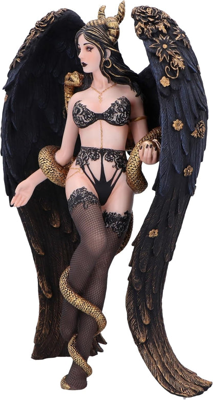 Nemesis Now Lilith The First Temptress Figurine 25.5cm, Resin, Black, Cast in the Finest Resin, Expertly Hand-Painted