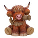 Nemesis Now Highland Thistle Highland Thistle Cow Figurine, Resin, Brown, Cast in the Finest Resin, Expertly Hand-Painted