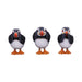 Nemesis Now Three Wise Puffins Set of 3 Puffins Figurines 8cm, Resin, Black/White, Cast in the Finest Resin, Expertly Hand-Painted