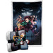 Nemesis Now Demon Slayer Throw 150cm*100cm (25cm*50cm*50cm Wrapped), Polyester, White