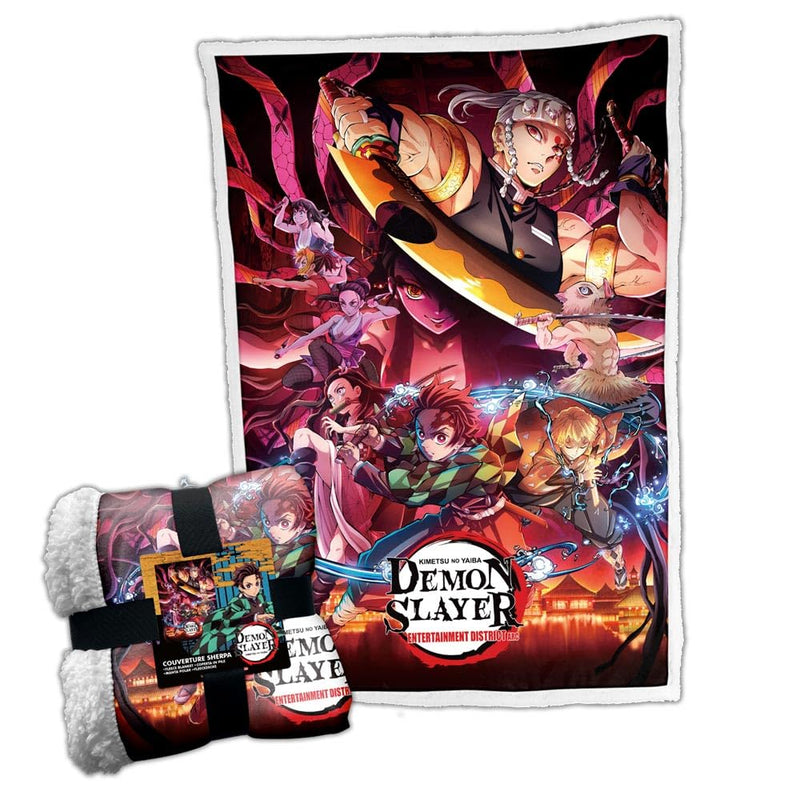 Nemesis Now Demon Slayer Sound Hashira Manta 150 x 100 cm (36 x 50 x 50 cm Envuelta), poliéster, Color Blanco