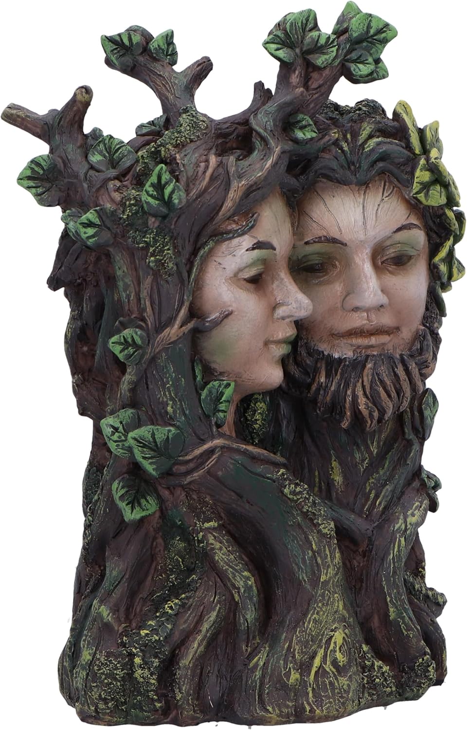 Nemesis Now Entwined Two Faces Ornament, Resin, Multicolour, 18.8cm