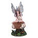 Nemesis Now Chrysalis Fairy on Mushroom Brown, Resin, Cast in the Finest Resin, Expertly Hand-Painted