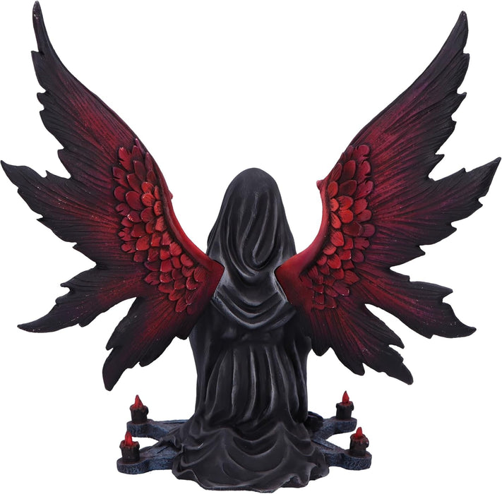 Nemesis Now The Foreseer Gothic Dark Angel Figurine 23cm, Resin, Cast in the Finest Resin, Expertly Hand-Painted, Brown