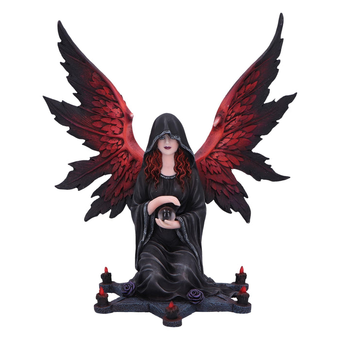 Nemesis Now The Foreseer Gothic Dark Angel Figurine 23cm, Resin, Cast in the Finest Resin, Expertly Hand-Painted, Brown