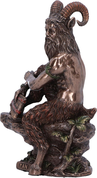 Nemesis Now Pan Greek God of the Wild (Medium) 15.5cm, Resin, Cast in the Finest Resin, Expertly Hand-Painted