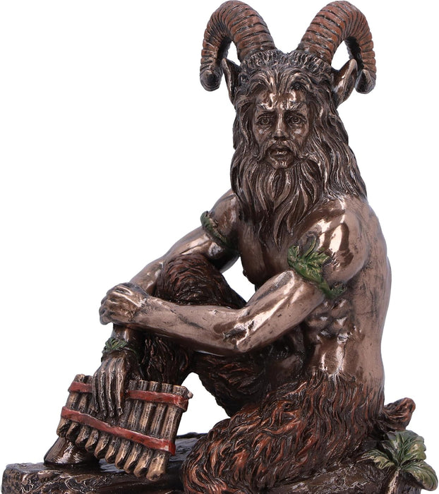 Nemesis Now Pan Greek God of the Wild (Medium) 15.5cm, Resin, Cast in the Finest Resin, Expertly Hand-Painted