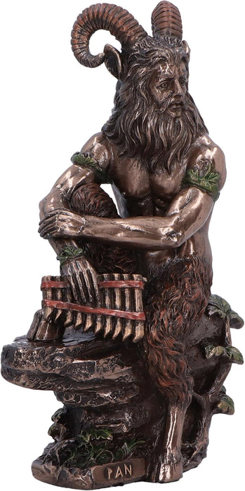 Nemesis Now Pan Greek God of the Wild (Medium) 15.5cm, Resin, Cast in the Finest Resin, Expertly Hand-Painted