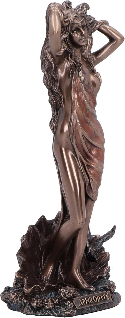 Nemesis Now The Birth of the Aphrodite Goddess of Love 6 * 5.5 * 15.5cm, Resin, Cast in the Finest Resin, Expertly Hand-Painted