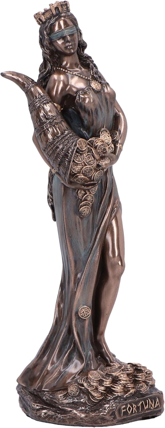 Nemesis Now Fortuna The Greek Goddess of Fortune (Medium) 15.5cm, Resin, Cast in the Finest Resin, Expertly Hand-Painted