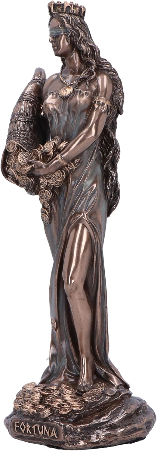 Nemesis Now Fortuna The Greek Goddess of Fortune (Medium) 15.5cm, Resin, Cast in the Finest Resin, Expertly Hand-Painted